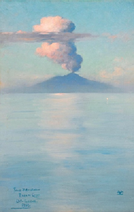 Il Vesuvio descritto nel viaggio di Goethe a Napoli insieme al pittore tedesco Tischhein